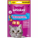 Whiskas Temptations Knuspertaschen Lachs (6x60g Packung) VPE