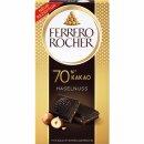 Schokolade Rocher Haselnuss 70% Kakao 3er Pack (3x90g...
