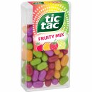 tic tac Fruity Mix 3er Pack (3x54g Dose) + usy Block