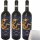Idi Di Marzo Montepulciano d’Abruzzo DOC Rotwein VULGARIS 13% vol. 3er Pack (3x750ml Flasche) + usy Block