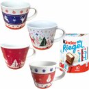 kinder Weihnachtasse ohne Motivwahl mit kinder Schokolade (1x Tasse + 210g Riegel Packung)