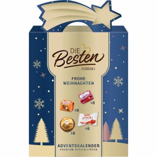 Ferrero Die Besten Adventskalender Premium - Spezialitäten (251g Packung)