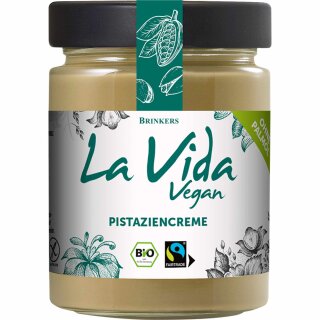 La Vida Vegan Bio Pistaziencreme Vegan (270g Glas)