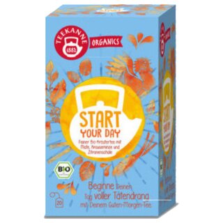 Teekanne Organics Start Your Day 12er Pack (12x20er Packung)