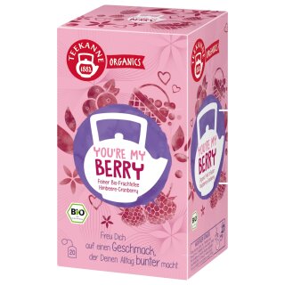 Teekanne Organics Youre My Berry 6er Pack (6x20er Packung)