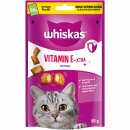 Whiskas Knuspertaschen VITAMIN E-XTRA (6x50g) VPE