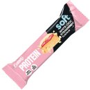Corny Your Protein Soft White Choc Strawberry 6er Pack (6x45g Einzelriegel) + usy Block