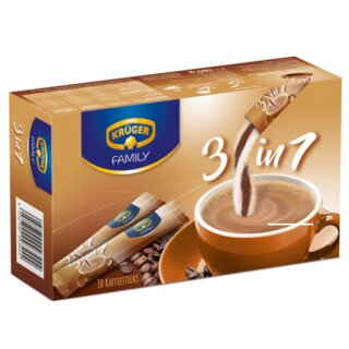 Krüger Family Kaffee-Sticks 3in1 (180g Packung)
