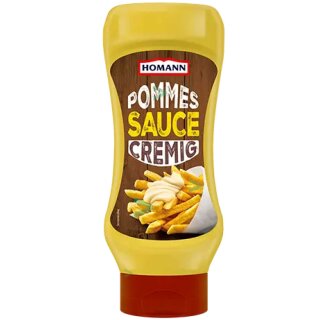 Homann Pommes Sauce cremig (430ml Flasche)