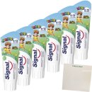 Signal Junior Zahncreme Junior Milde Minze 6er Pack (6x75ml Tube) + usy Block