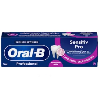 Oral-B Zahncreme Professional Sensitiv Pro 3er Pack (3x75ml Tube)