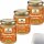 Alnatura Bio Erdnussbutter Crunchy 3er Pack (3x250g Glas) + usy Block
