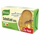 Knorr Schnitzel Soße 3er Pack (3x 2x0,25l Packung) + usy Block