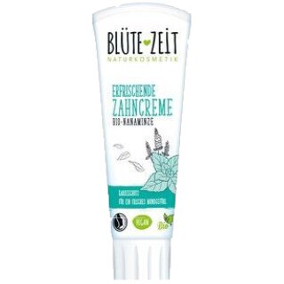 Blüte Zeit Zahncreme Minze (75ml Tube)