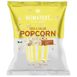 Bio Heimatgut Popcorn Süß-Salzig (90g Beutel)