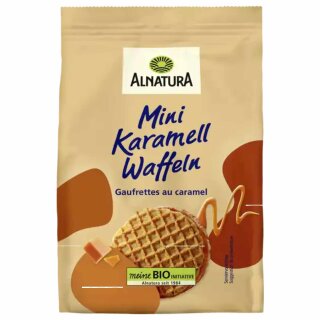 Alnatura Bio Karamellwaffeln 6er Pack (6x150g Beutel)