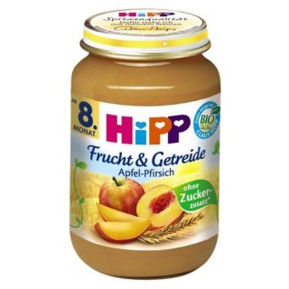 Hipp Frucht & Getreide Apfel-Pfirsich, 190g