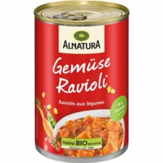 Alnatura  Gemüseravioli (400g Dose)
