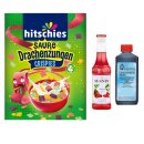 Set für hitschies saure Drachenzungen Eis, Joghurt, Milchshake etc. und Zubehör (3er Bundle) + usy Block