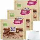 Ritter Sport Amicelli 3er Pack (3x100g Tafel) + usy Block
