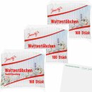 Jeden Tag Wattestäbchen mit Papierschaft NFP 3er...