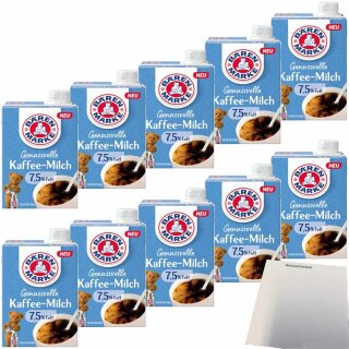 Bärenmarke Genussvolle Kaffee-Milch 7,5% 10er Pack (10x340g Packung) + usy Block