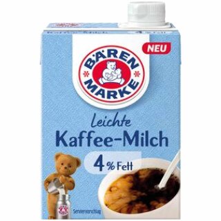 Bärenmarke Leichte Kaffee-Milch 4% (340g Packung)