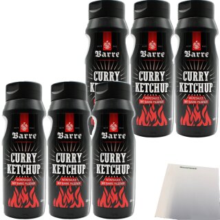 Barre Curryketchup 6er Pack (6x500ml Flasche) + usy Block