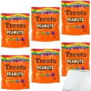 Treets Peanuts Rainbow 6er Pack (6x250g Packung) + usy Block