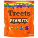 Treets Peanuts Rainbow 6er Pack (6x250g Packung) + usy Block