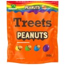 Treets Peanuts Rainbow 6er Pack (6x250g Packung) + usy Block