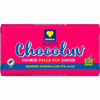 Edeka Herzstücke Chocoluv Weiß Cookie Dough (150g Tafel)