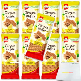 Schulte Zitronen-Waffeln VPE (9x200g Beutel) + usy Block