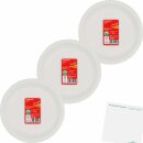 Jeden Tag Pappteller 23cm weiss 3er Pack (3x20Stk) + uay...