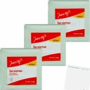 Jeden Tag Servietten 33x33cm minze 3lg 3er Pack (3x30Stk)...