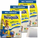 Nesquik Vanille 3er Pack (3x 350g Packung) + usy Block
