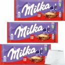 Milka Alpenmilch & LU Kekse 3er Pack (3x87g Packung)...