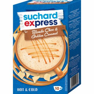 Suchard Express Blonde Choc & Golden Caramel 10x15g Sticks (150g Packung)