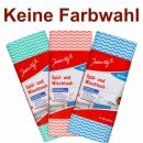 Jeden Tag Spül- und Wischtuch 38x50cm 3er Pack (3x10Stk Packung) + usy Block