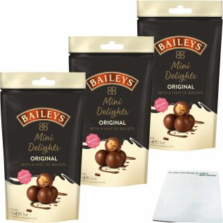 Baileys Chocolate Mini Delights 3er Pack (3x102g Beutel) + usy Block