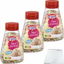 Oetker Dekor Konfetti 3er Pack (3x100g Dose) + usy Block