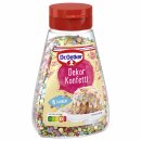 Oetker Dekor Konfetti 3er Pack (3x100g Dose) + usy Block