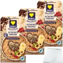 Edeka Porridge Schoko 3er Pack (3x350g Packung) + usy Block