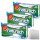Gut&Günstig Recycling Toilettenpapier 3er Pack 3-lagig (3x10 Rollen x 200 Blatt) + usy Block