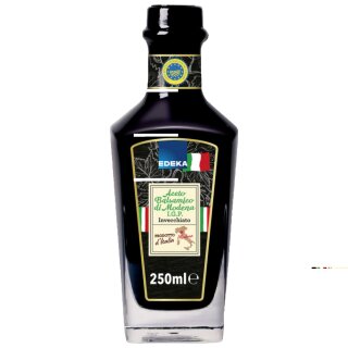 Edeka Italia Aceto Balsamico di Modena I.G.P. Invecchiato (250g Flasche)
