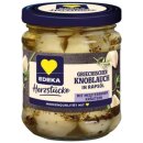 Edeka Knoblauch in Kräutermarinade (185g Glas)