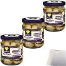 Edeka Knoblauch in Kräutermarinade 3er Pack (3x185g...