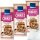 EDEKA Triple Chocolate Cookies 3er Pack (3x200g Packung) + usy Block