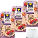 Edeka Premium Porridge Beere 3er Pack (3x350g Packung) + usy Block