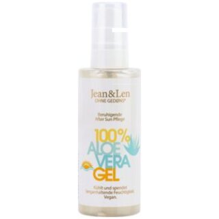 Jean & Len 100% Aloe Vera Gel (100ml Flasche)